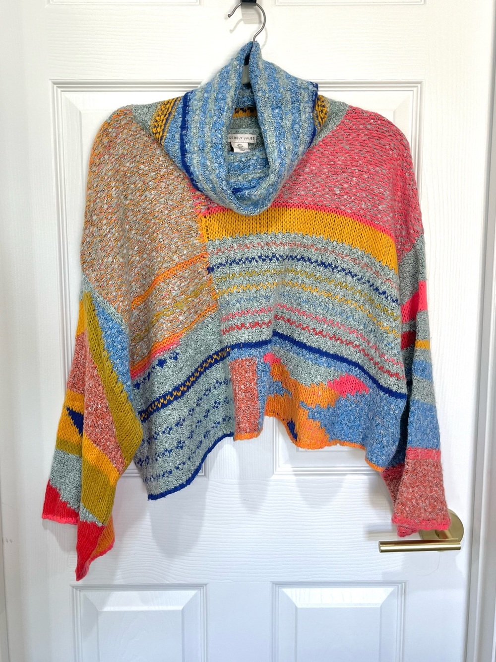 Sincerely Jules Cowl Knit Sweater